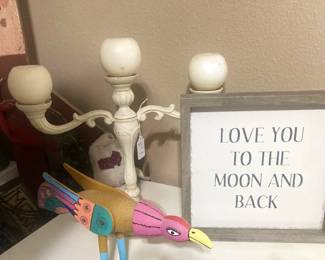 "Love you to the moon and back"