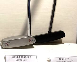 Edel E-1 Torque 8 and Tour Edge Centerfire III