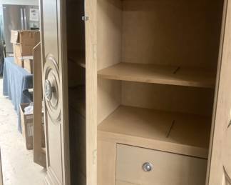 Mirror on inside of the door