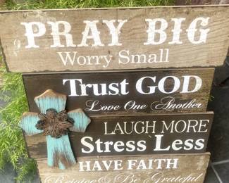 "Pray big . . . Rejoice & Be grateful"