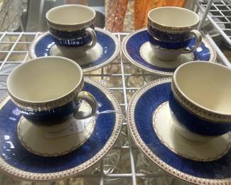 English "Melrose" cups and saucers