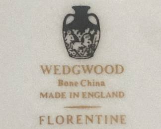 Wedgwood "Florentine" china from England