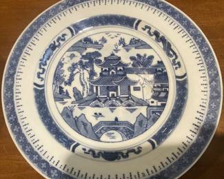 Blue & white plates
