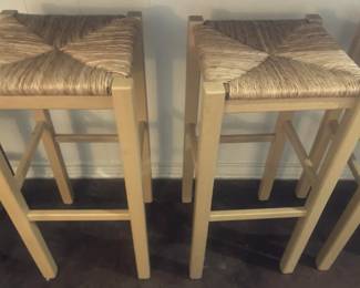 Two of three bar stools
