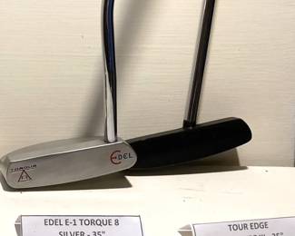 Edel E-1 Torque 8 and Tour Edge Centerfire III