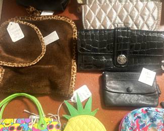 Billfolds and make-up bags