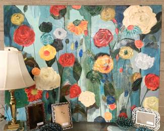 Colorful art; frames