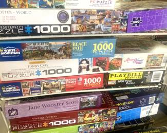 Some of the many puzzles