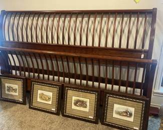 King headboard and footboard