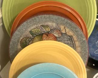 Colorful plates
