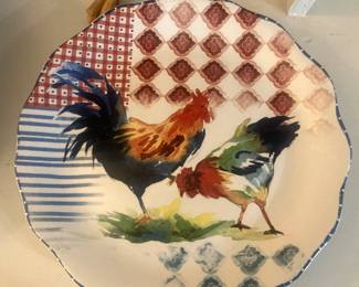 Rooster plate