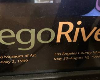 Diego Rivera framed poster