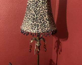 One of two matching lamps