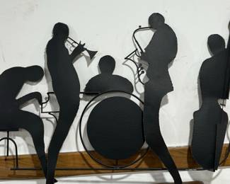 Curtis Jere Jazz Band Wall Hanging