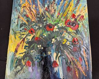 Meril Signed Floral Oil