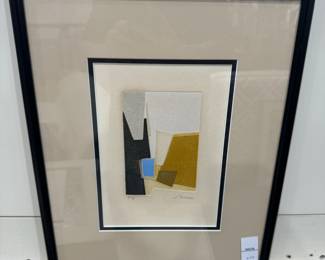 Munch Signed Numbered Abstract Print