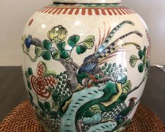 Antique Chinese Ginger Urn