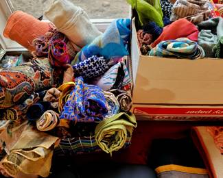 Vast array of fine scarves