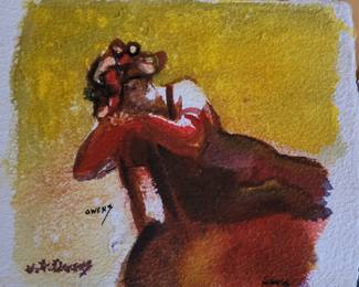 W. G. Owens watercolor