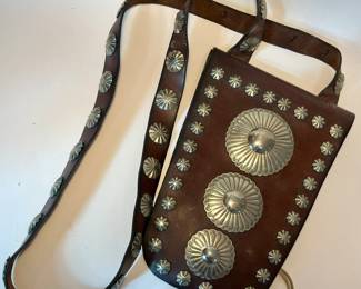 1987 leather and nickel silver 