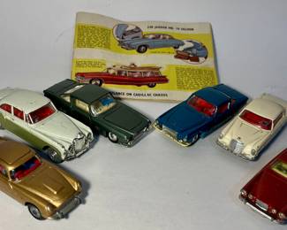 Corgi vintage die cast cars