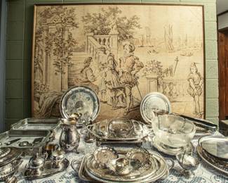 French Tapestry Wall Hanging