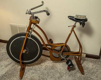 Metallic Copper Schwinn Stationary Bike