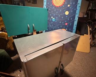Mid century metal cabinets