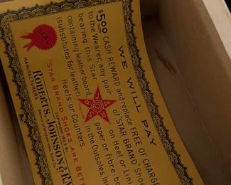 Antique Star Brand Shoes