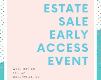 Join us on Wednesday (3/20) for our Early Access Event.