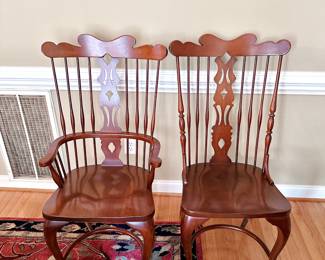 Virginia House Comb Back Dining Chairs