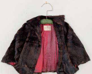 Mink shawl - one size