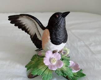 Lenox Garden Fine Porcelain Rufous-sided Towhee