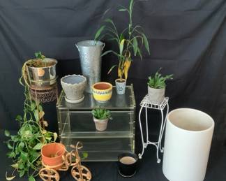 Vintage Acrylic Cart and More