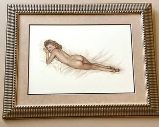 Vintage Nude Print