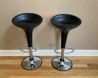 Black Swivel Stools