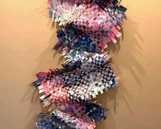 Abstract in Pink and Blues