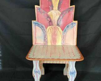 Hand Painted Chair