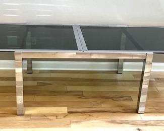 Metal Extendable Dining Table