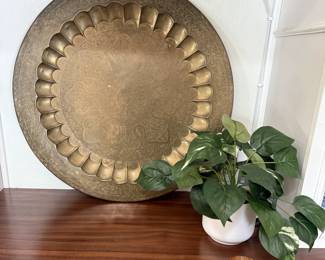 Decorative Brass Plate