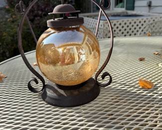 Glass Bulb Outside Decor