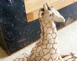 Vintage 1973 Dave Grossman Giraffe Statue