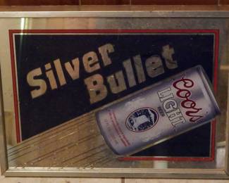 182 - Silver Bullet Light Up Advertisement
