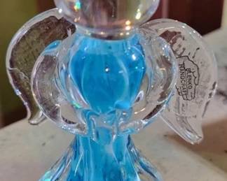 413 - Blenko Glass Angel
