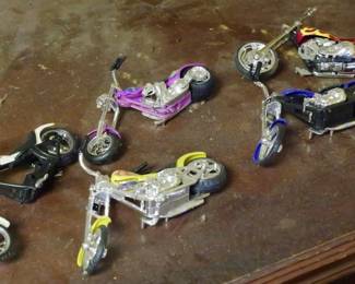 126 - Assorted Die Cast Motorcycles
