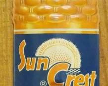 122 - Vintage Sun Crest Advertising Thermometer
