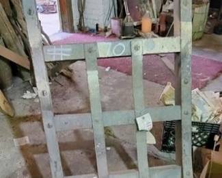 378 - Oversized wood/metal dolly
