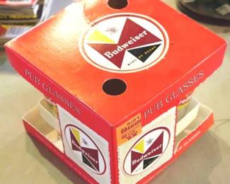 298 - Pub Glasses - Budweiser
