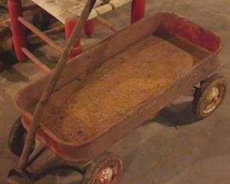 242 - Vintage Red Flyer Wagon
