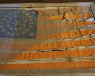 35x - 35 Star Antique American Civil War Flag
